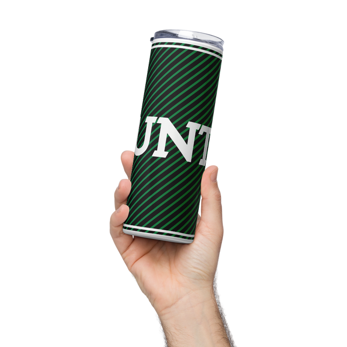 University of North Texas Stainless Steel Skinny Tumbler 20 OZ Overall Print