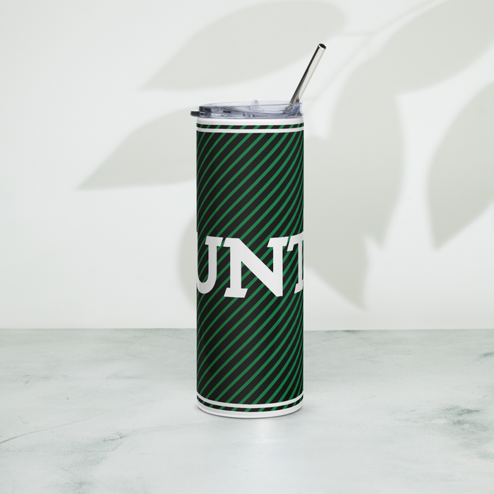 University of North Texas Stainless Steel Skinny Tumbler 20 OZ Overall Print