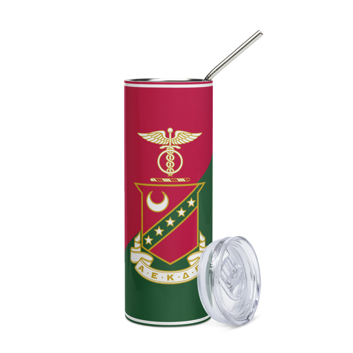 Kappa Sigma Stainless Steel Skinny Tumbler 20 OZ Overall Print