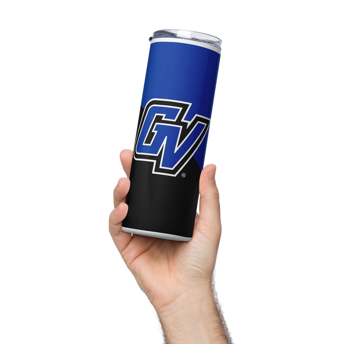 Grand Valley State University Stainless Steel Skinny Tumbler 20 OZ Overall Print