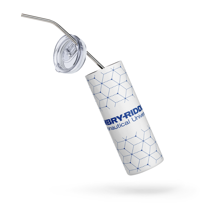 Embry-Riddle Aeronautical University Stainless Steel Skinny Tumbler 20 OZ Overall Print