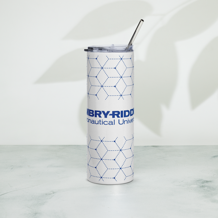 Embry-Riddle Aeronautical University Stainless Steel Skinny Tumbler 20 OZ Overall Print