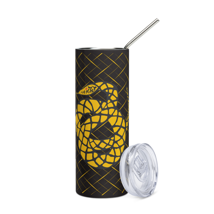 Sigma Nu Stainless Steel Skinny Tumbler 20 OZ Overall Print
