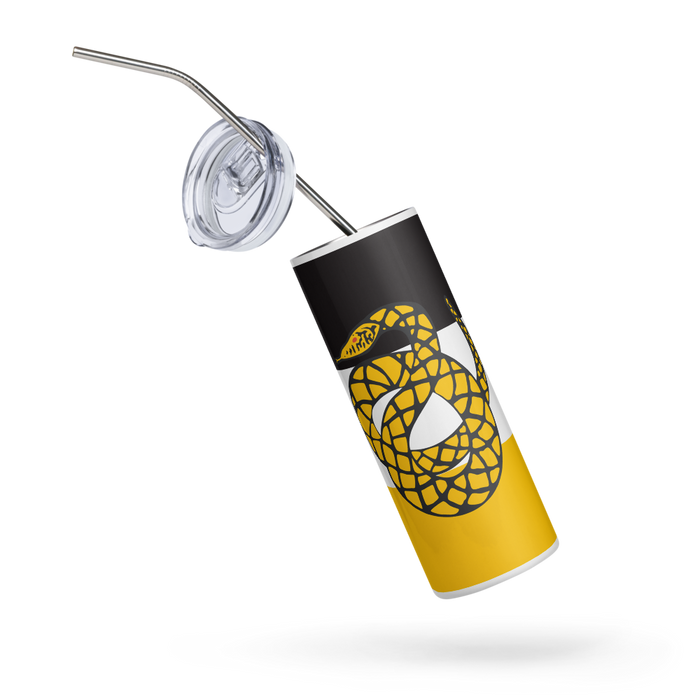 Sigma Nu Stainless Steel Skinny Tumbler 20 OZ Overall Print