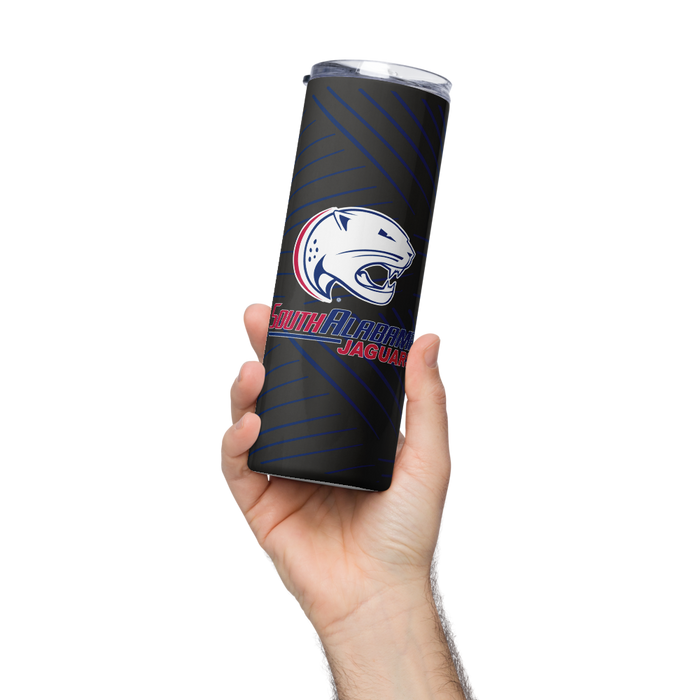 University of South Alabama Stainless Steel Skinny Tumbler 20 OZ Overall Print