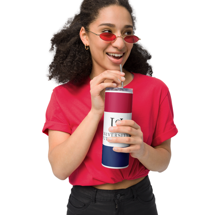 University of South Alabama Stainless Steel Skinny Tumbler 20 OZ Overall Print