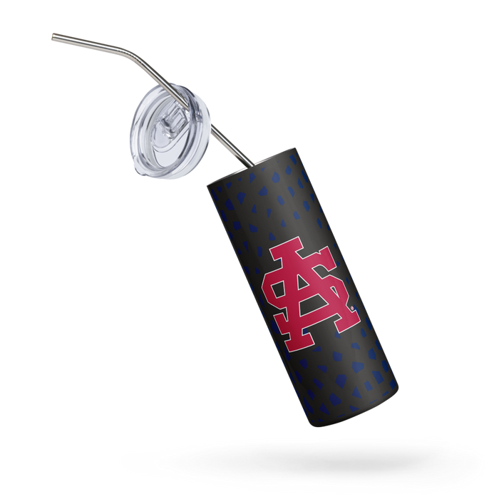 University of South Alabama Stainless Steel Skinny Tumbler 20 OZ Overall Print