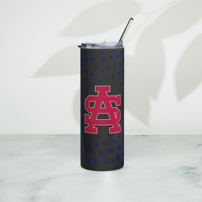 University of South Alabama Stainless Steel Skinny Tumbler 20 OZ Overall Print