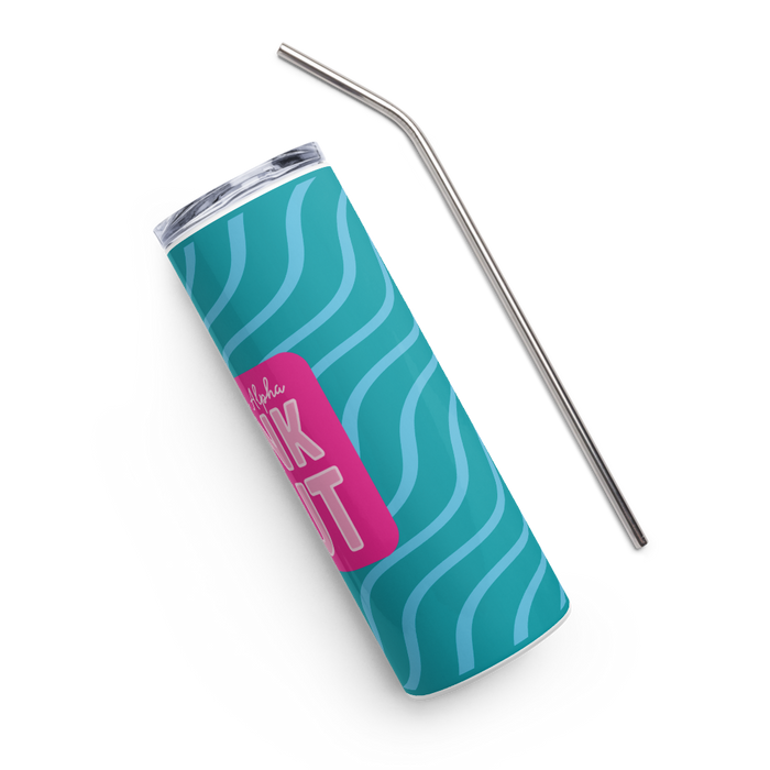 Zeta Tau Alpha Stainless Steel Skinny Tumbler 20 OZ Overall Print