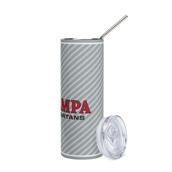 University of Tampa Stainless Steel Skinny Tumbler 20 OZ Overall Print