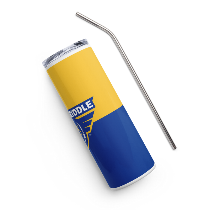 Embry-Riddle Aeronautical University Stainless Steel Skinny Tumbler 20 OZ Overall Print