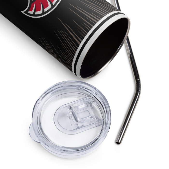 University of Tampa Stainless Steel Skinny Tumbler 20 OZ Overall Print