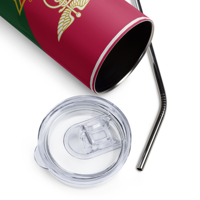 Kappa Sigma Stainless Steel Skinny Tumbler 20 OZ Overall Print