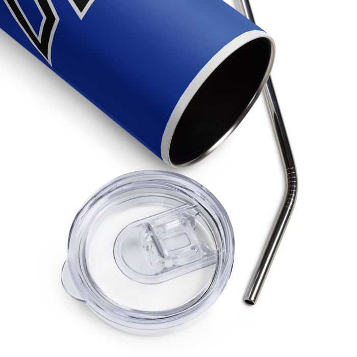 Grand Valley State University Stainless Steel Skinny Tumbler 20 OZ Overall Print