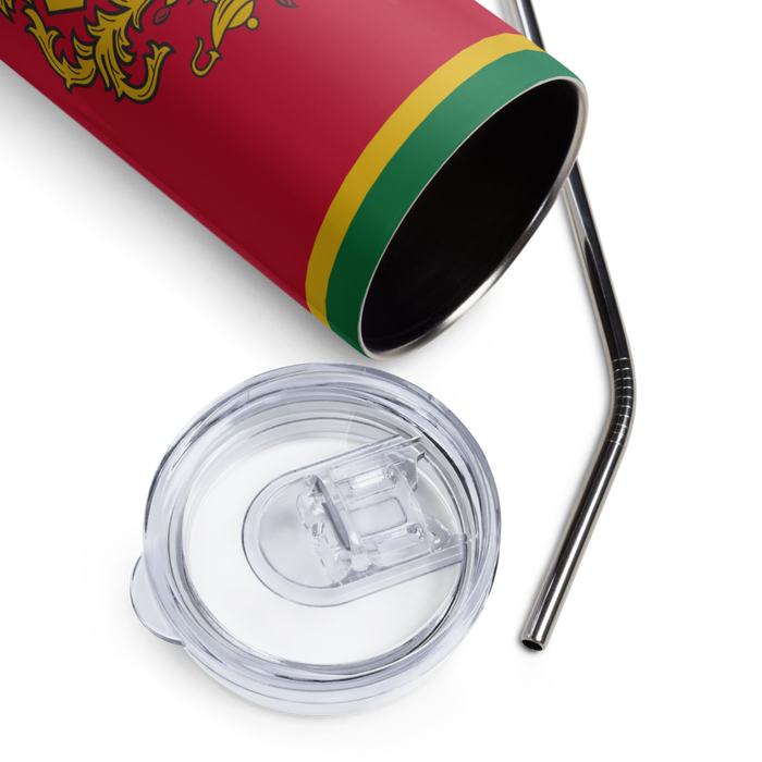 Phi Kappa Psi Stainless Steel Skinny Tumbler 20 OZ Overall Print