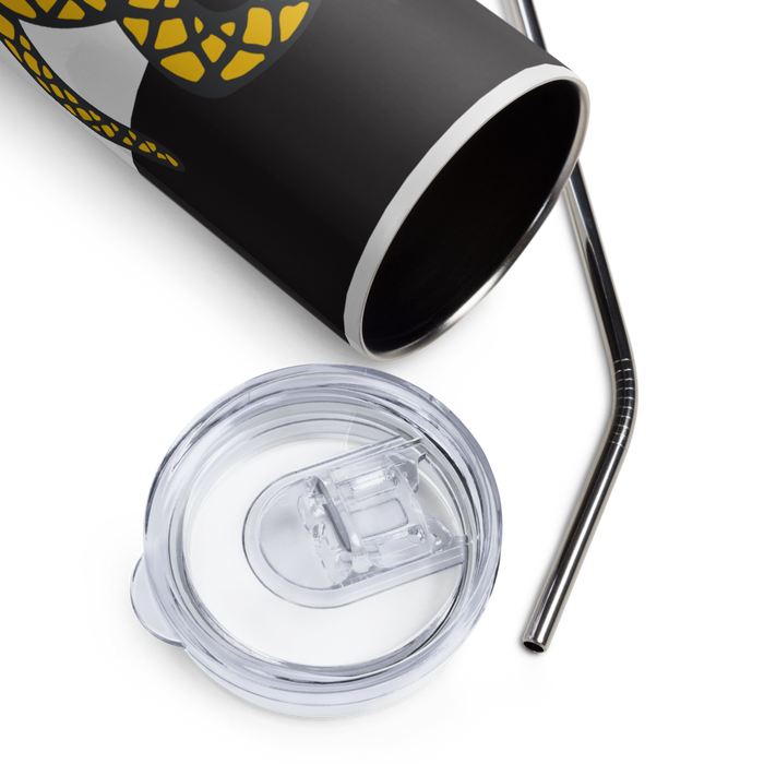 Sigma Nu Stainless Steel Skinny Tumbler 20 OZ Overall Print