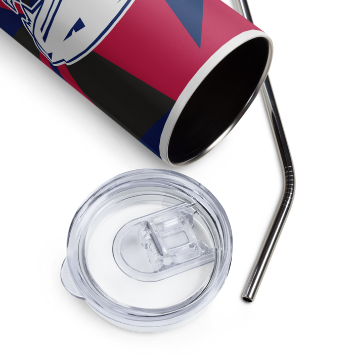 University of South Alabama Stainless Steel Skinny Tumbler 20 OZ Overall Print