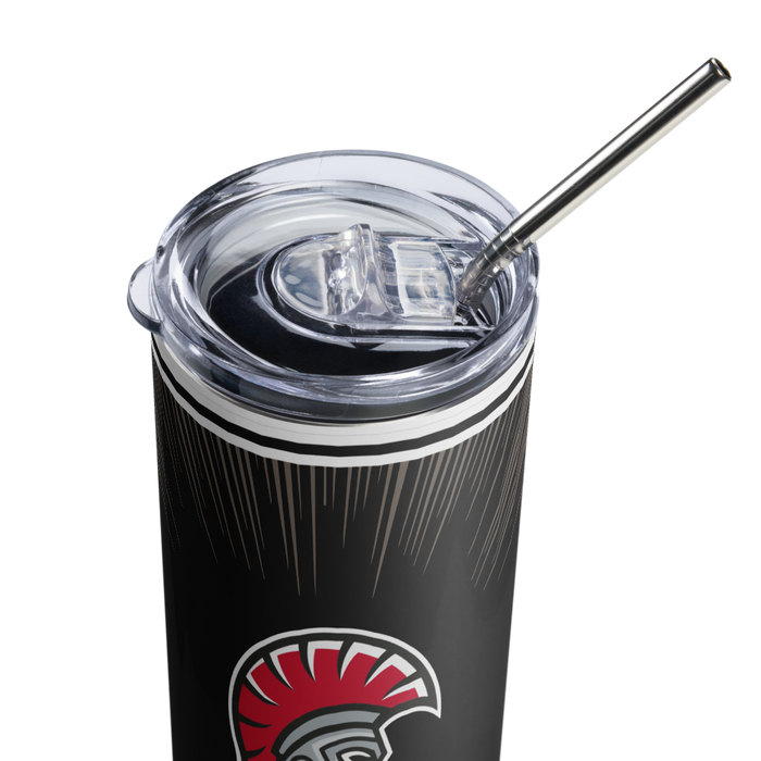 University of Tampa Stainless Steel Skinny Tumbler 20 OZ Overall Print