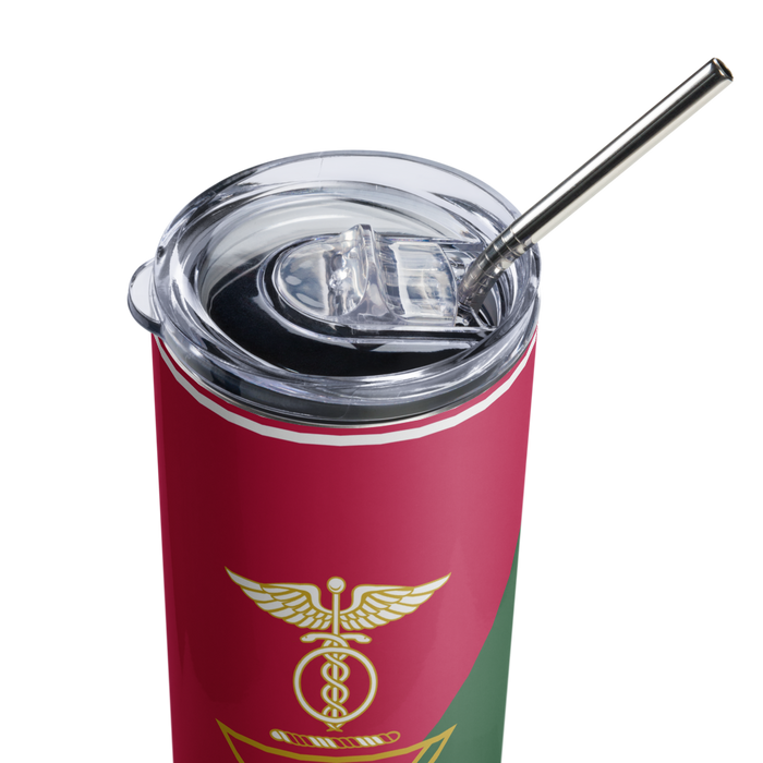 Kappa Sigma Stainless Steel Skinny Tumbler 20 OZ Overall Print
