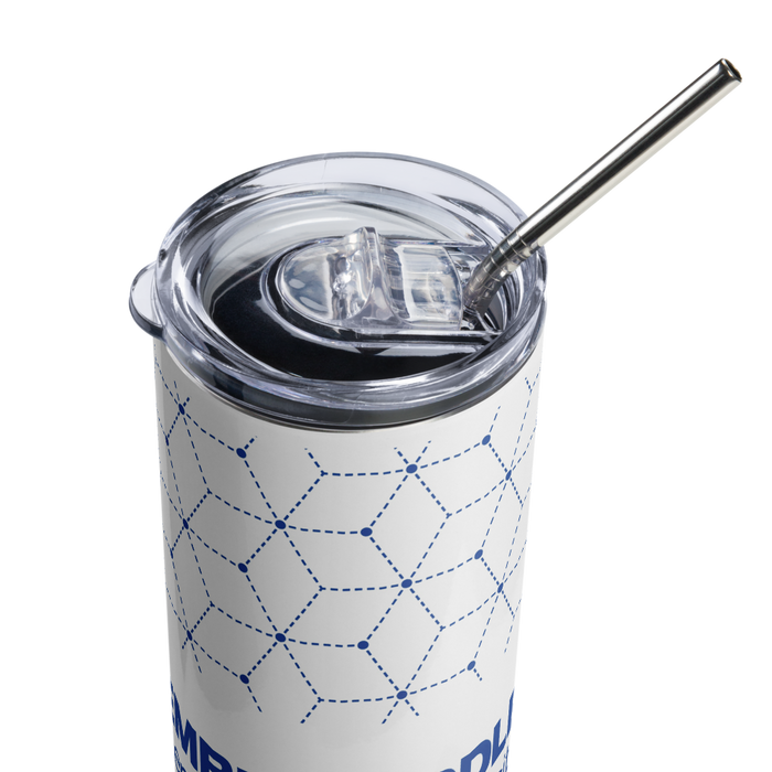 Embry-Riddle Aeronautical University Stainless Steel Skinny Tumbler 20 OZ Overall Print