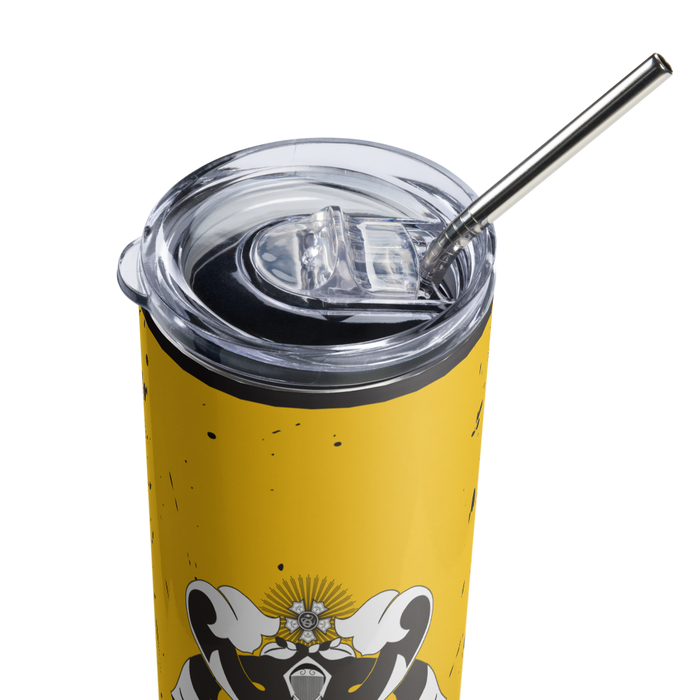 Sigma Nu Stainless Steel Skinny Tumbler 20 OZ Overall Print