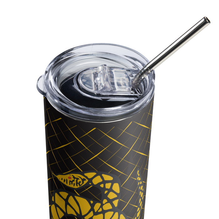 Sigma Nu Stainless Steel Skinny Tumbler 20 OZ Overall Print