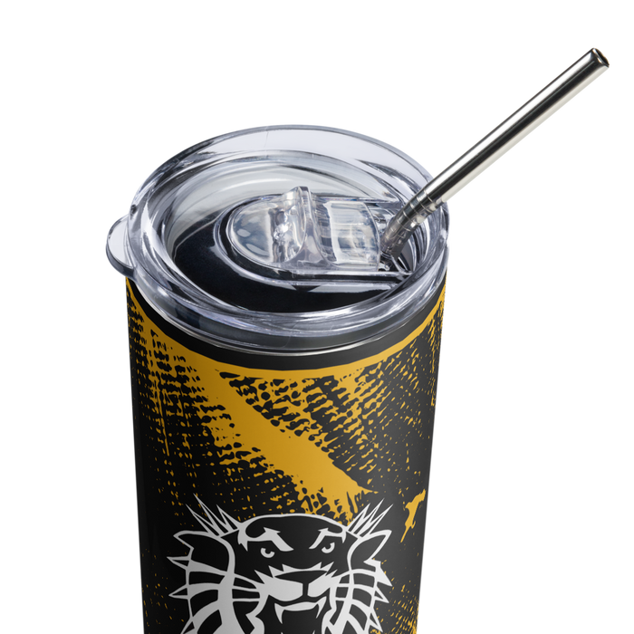 Fort Hays State University Stainless Steel Skinny Tumbler 20 OZ Overall Print