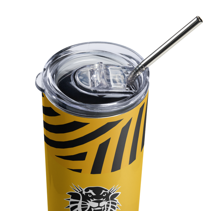Fort Hays State University Stainless Steel Skinny Tumbler 20 OZ Overall Print