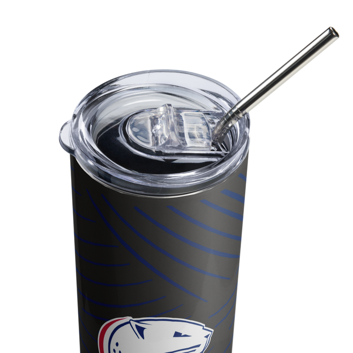 University of South Alabama Stainless Steel Skinny Tumbler 20 OZ Overall Print