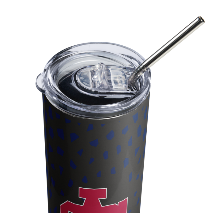 University of South Alabama Stainless Steel Skinny Tumbler 20 OZ Overall Print