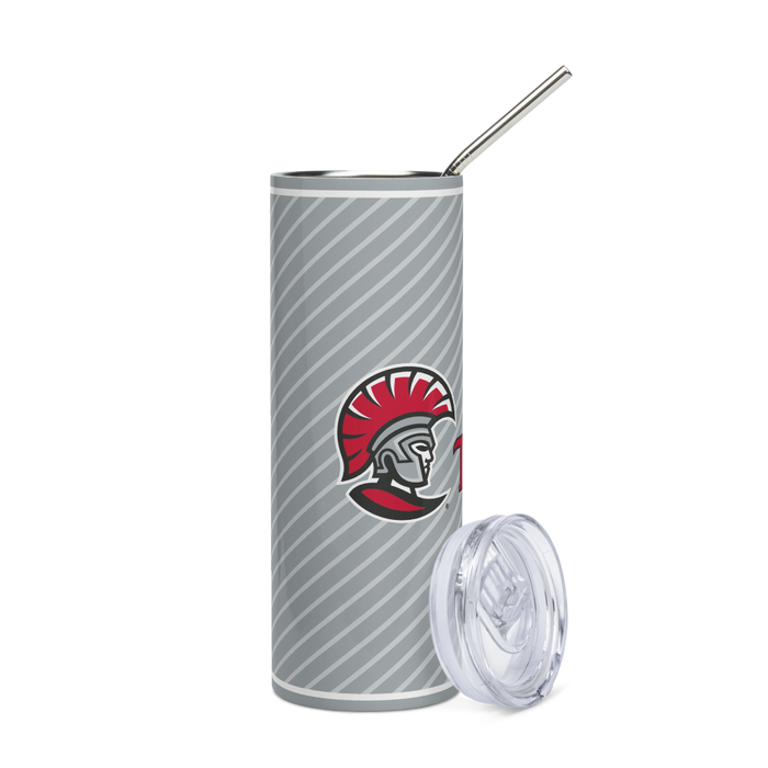 University of Tampa Stainless Steel Skinny Tumbler 20 OZ Overall Print