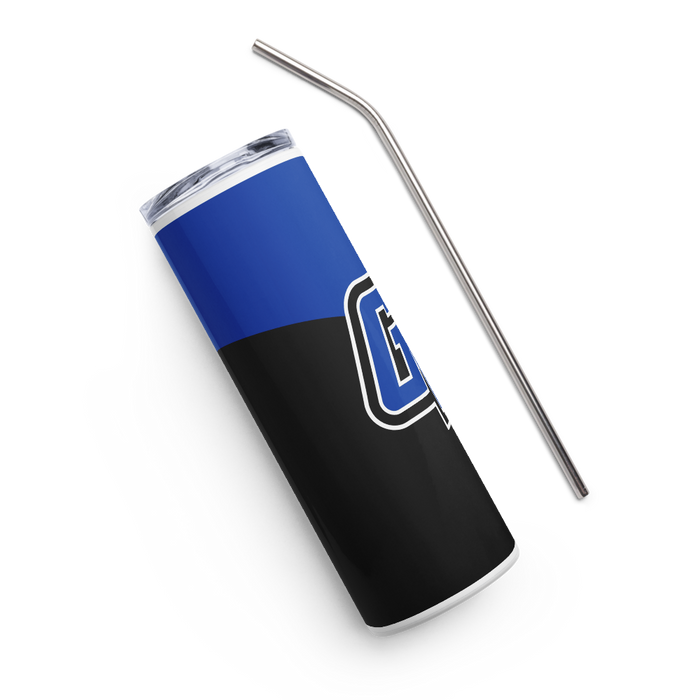 Grand Valley State University Stainless Steel Skinny Tumbler 20 OZ Overall Print