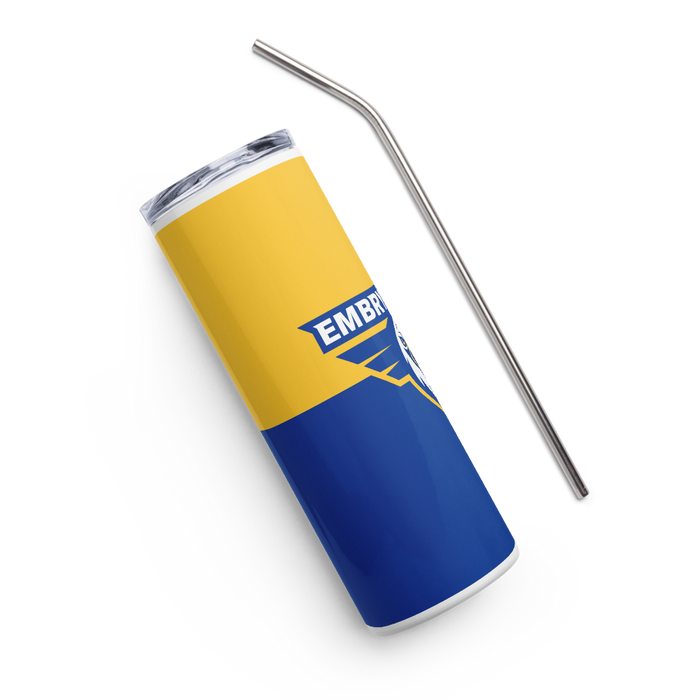 Embry-Riddle Aeronautical University Stainless Steel Skinny Tumbler 20 OZ Overall Print