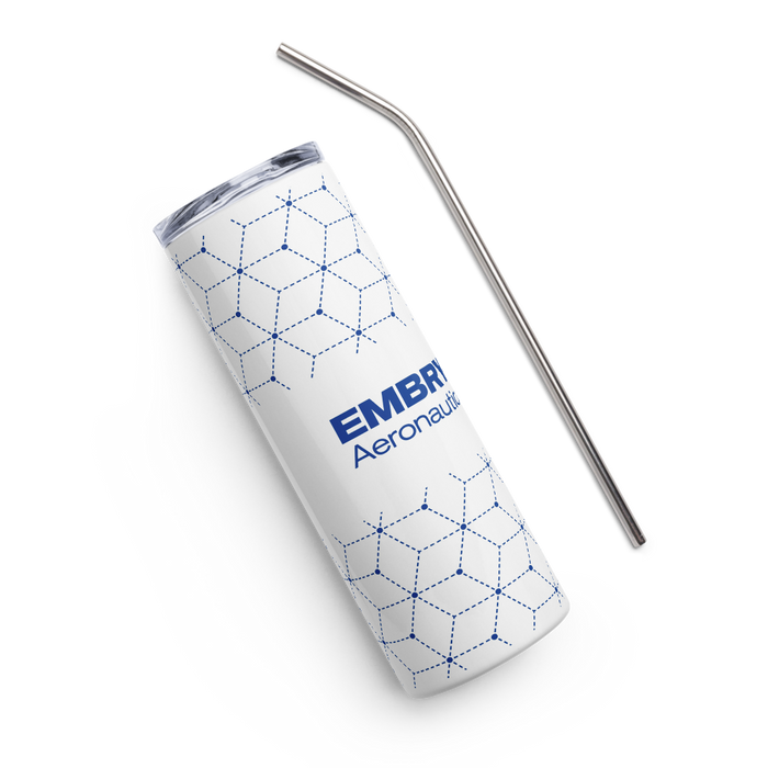Embry-Riddle Aeronautical University Stainless Steel Skinny Tumbler 20 OZ Overall Print