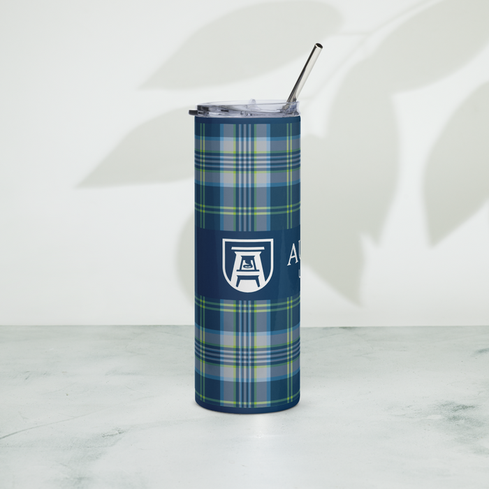 Augusta University Stainless Steel Skinny Tumbler 20 OZ Overall Print