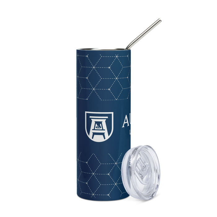 Augusta University Stainless Steel Skinny Tumbler 20 OZ Overall Print