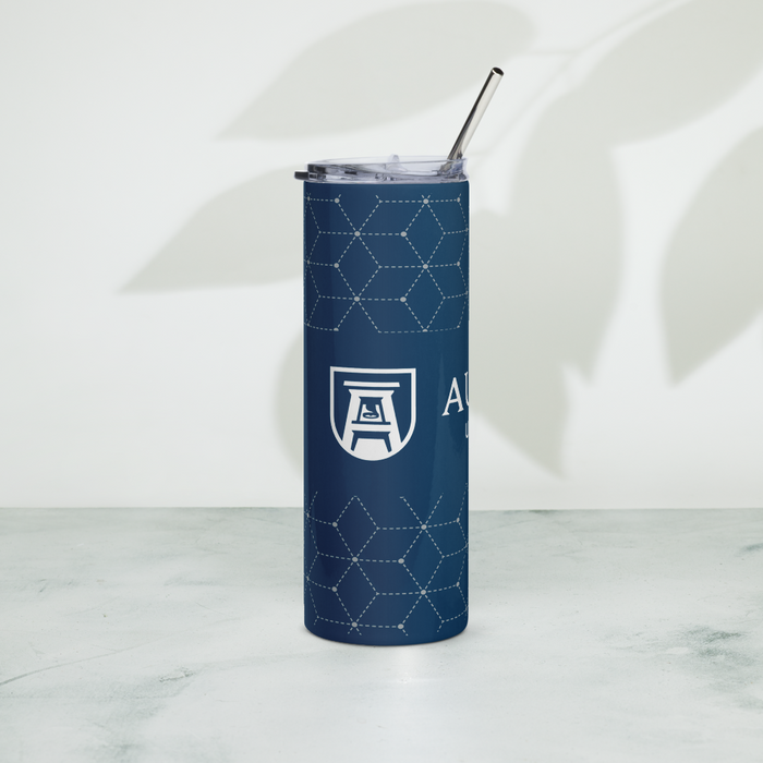 Augusta University Stainless Steel Skinny Tumbler 20 OZ Overall Print