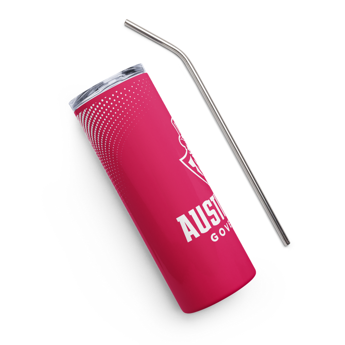 Austin Peay State University Stainless Steel Skinny Tumbler 20 OZ Overall Print