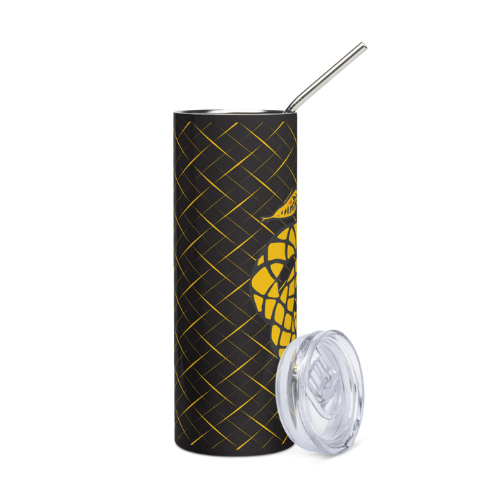 Sigma Nu Stainless Steel Skinny Tumbler 20 OZ Overall Print