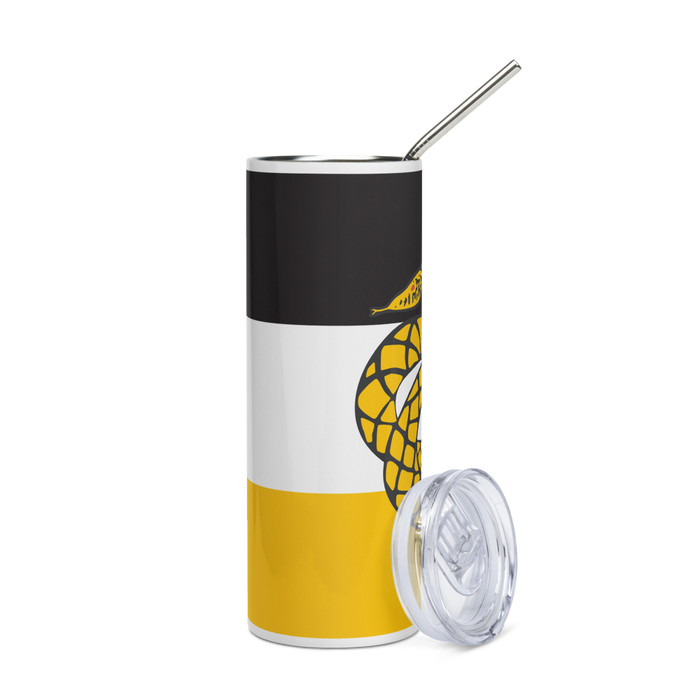 Sigma Nu Stainless Steel Skinny Tumbler 20 OZ Overall Print