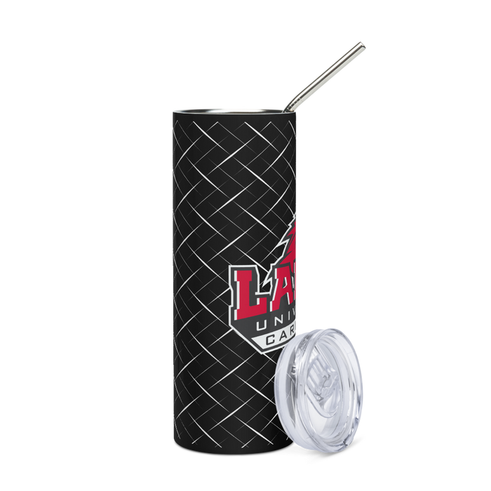 Lamar University Stainless Steel Skinny Tumbler 20 OZ Overall Print