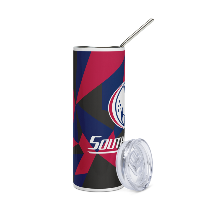University of South Alabama Stainless Steel Skinny Tumbler 20 OZ Overall Print