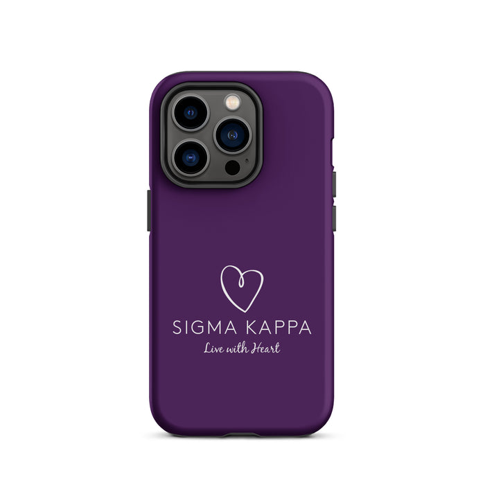 Sigma Kappa Tough Case for iPhone®