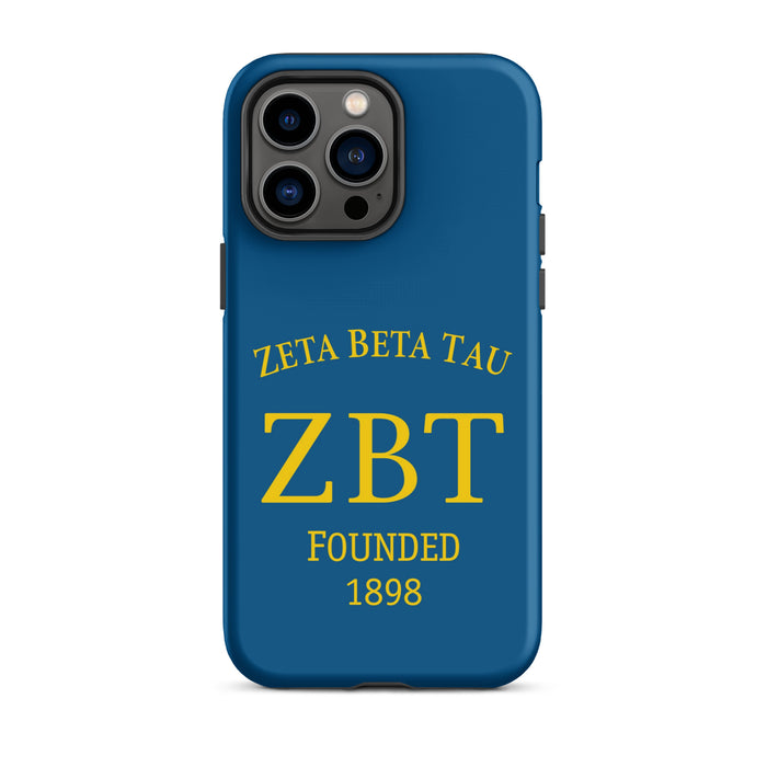 Zeta Beta Tau Tough Case for iPhone®