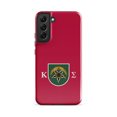 Kappa Sigma Absorbent Ceramic Coasters with Holder (Set of 8)