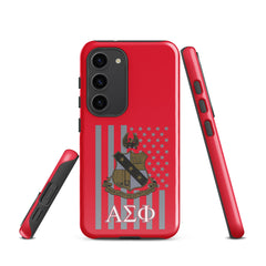 Alpha Sigma Phi Mouse Pad Round