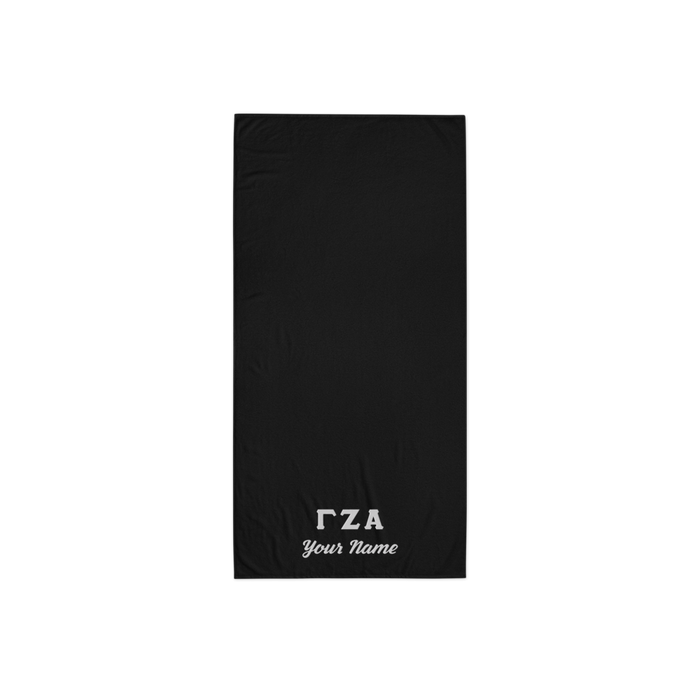 Gamma Zeta Alpha Personalised Turkish Cotton Towels