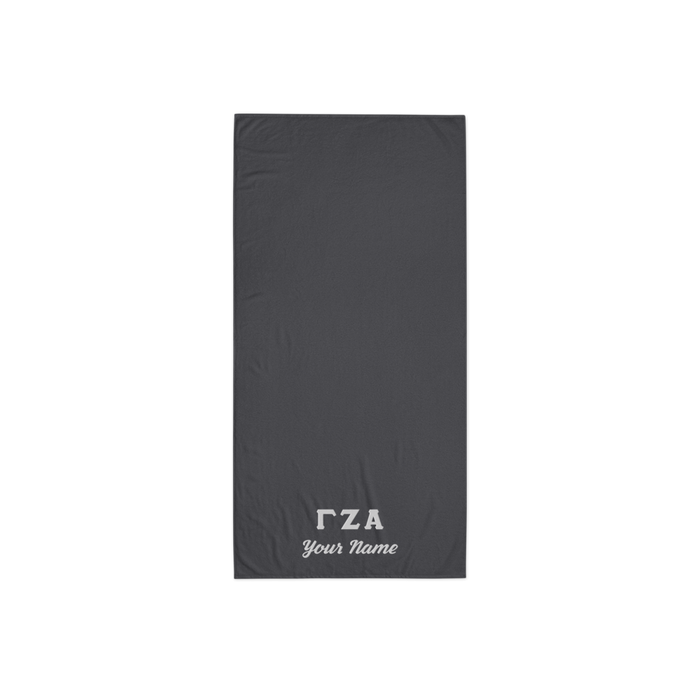 Gamma Zeta Alpha Personalised Turkish Cotton Towels