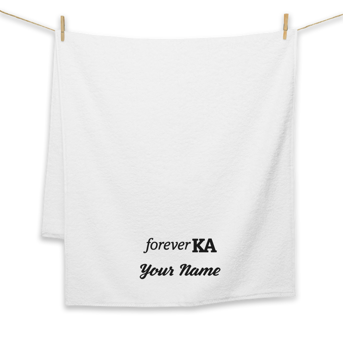 Kappa Alpha Order Personalised Turkish Cotton Towels