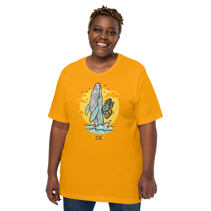 Sigma Kappa "Whale-Butterfly" T-Shirt